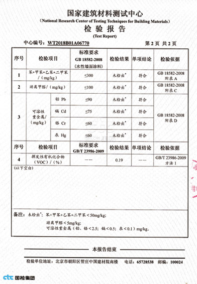 植物原浆-底浆检验报告